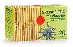 Green Tea with Aloe Vera - 40 g