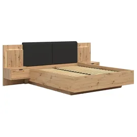 petits-meubles Bett 160 x 200 cm H1 Braun