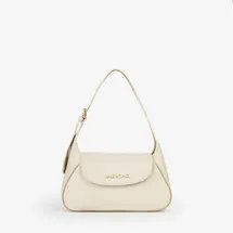 Valentino Daphne Re Umhängetasche Kunstleder Beige/Weiß