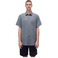Napapijri Linen Kurzarmhemd - Stormy Weat - XL