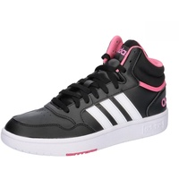 Adidas Hoops 3.0 Mid Core Black / Cloud White / Pink Fusion 37 1/3