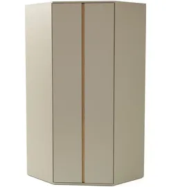 beautysofa Eckschrank 95 x 195 x 95 cm Grün