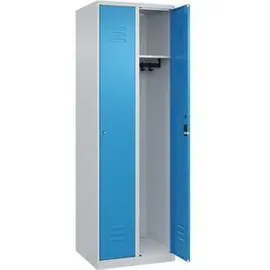 Californian Products Classic PLUS Spind 60 x 50 x 185 cm grau