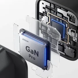 OEM USB-C Lightning Usb-a GaN 45W Wandladegerät - Schwarz