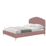 Hti-Living Bett 140 x 200 cm Yoris Pink
