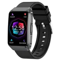 knauermann Neo 2 Band 44 mm Schwarz Silikonarmband Schwarz
