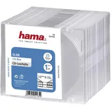 Hama CD-Leerhülle Slim 25er-Pack durchsichtig