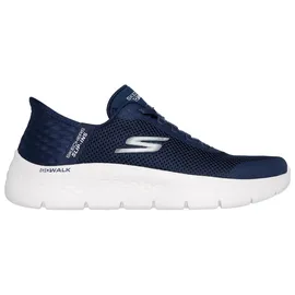SKECHERS Go Walk Flex Navy Textile / White Trim 39