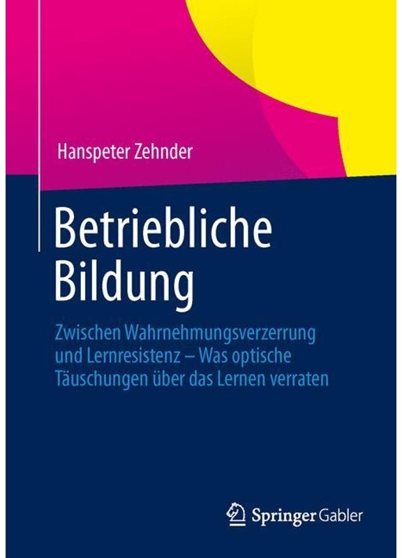 Betriebliche Bildung - Hanspeter Zehnder  Kartoniert (TB)