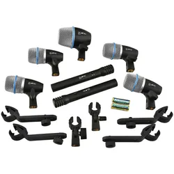 Klang DS-700 Schlagzeug Mikrofon-Set 7-teilig - Mikrofon-Bundle