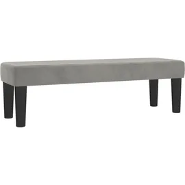 vidaXL Boxspringbett 140 x 200 cm H2 Hellgrau