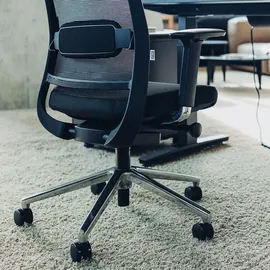 Yaasa Chair Expert Netzrücken Schwarz
