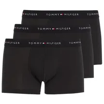 Tommy Hilfiger Trunks mit Logo-Stitching im 3er-Pack, Black, XXL