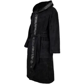 Emporio Armani Bademantel Sponge Schwarz L