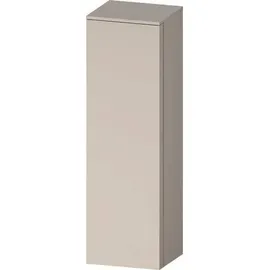 Duravit Qatego Halbhochschrank 40 x 132 x 36 cm Schwarz