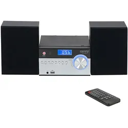 Camry Premium CR 1173, Analog & Digital, AM,FM, Spieler, CD-ROM, 10 W, Schwarz,