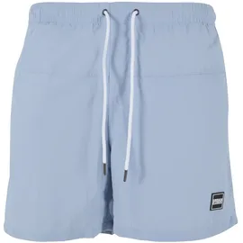 URBAN CLASSICS Badeshorts Urban Classics Herren Block Swim Shorts Summerblue L