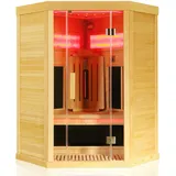 Infrarotkabine Infrarotsauna Wärmekabine Sauna Saunakabine 2 Person Vollspektrum