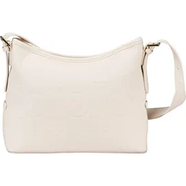 Valentino Samba Re Umhängetasche Polyurethan Beige/Weiß