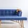 Relaxdays Sofatablett Armlehne, Bambus, Armlehnentisch mit Handyhalterung, BxT: 25 x 30 cm, Sofaablage Getränke, Natur