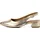 TAMARIS Damen Sling Pump mit Blockabsatz, metallic, 39 EU