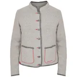 Almgwand Trachtenstrickjacke STANSKOGEL grau 40