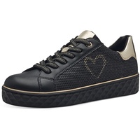 Marco Tozzi by Guido Maria Kretschmer Sneaker in BLACK Comb), | Gr.: 39