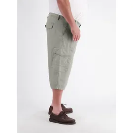 Lerros Cargobermudas LERROS "Lang-Bermuda mit Cargotaschen, grosse Größen", Herren, Gr. 42, tinted grau, 100% Baumwolle, Hosen