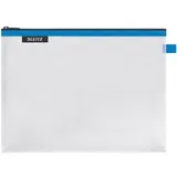 Leitz WOW Traveller Zip-Beutel wasserabweisend L Blau