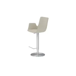 Barhocker  MyHelios , beige , Maße (cm): B: 52 T: 35