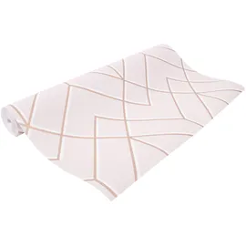 Superfresco Easy Losanges filaires", - Pink - 10m X 52cm