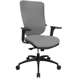 Bürostuhl TOPSTAR "Soft Pro 100", grau (hellgrau), Stühle