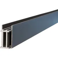 Tetzner & Jentzsch T & J Ecosteck-Set f. Senkrechtmontage Anthrazit 5/5 x 2,4 x 165,5 cm