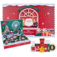 Accentra – Adventskalender Beauty 2025 mit 24 Wellness & Körperpflege Produkten – Pflege Adventskalender Frauen mit Bodylotion, Badesalz, Seife, Kerzenhalter uvm. 3D Weihnachtskalender zum aufklappen
