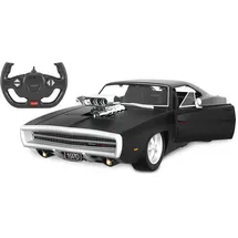 Jamara Dodge Charger R/T 1970 1:16 schwarz 2,4GHz Tür manuell