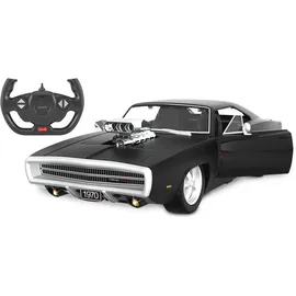 Jamara Dodge Charger R/T 1970 1:16 schwarz 2,4GHz Tür manuell