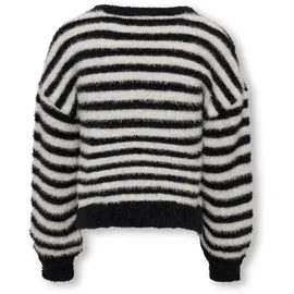 KIDS ONLY KOGNEWPIUMO L/S Pullover Schwarz 134/140