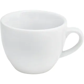 Kahla Pronto Espressotasse 0,08 l | weißer Espressobecher 80 ml aus Porzellan