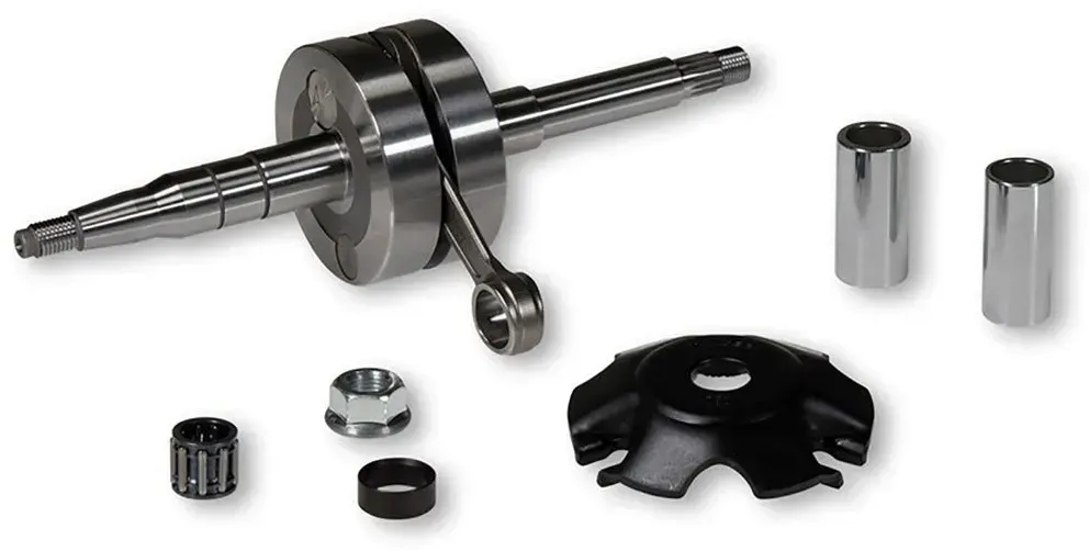 Malossi Rhq Biela 85 Mm Titanium Kurbelwelle - Silver - One Size