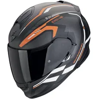 Scorpion EXO-491 Kripta Matt-Schwarz/Orange/Weiss XL