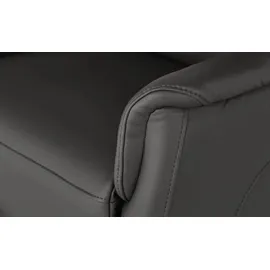 Hukla Sessel Dean Leder 70 x 109 x 88 cm Schwarz elektrisch