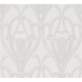 ascreation living walls Vliestapete Mata Hari, Barock, Tapete, weiß, creme 380913 weiß