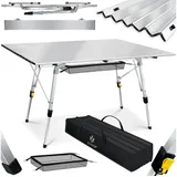 Kesser Campingtisch faltbar Silber
