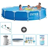 Frame Pool Rund - 366x76 Cm - 6-teilig  S31724