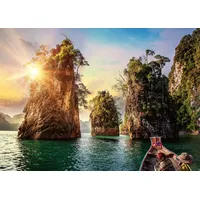 Ravensburger Puzzle Three rocks in Cheow, Thailand 1000 Teile Puzzle für Erwachsene und Kinder ab 14 Jahren, Puzzle mit Landschaft und Natur