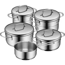 WMF Mini Topf-Set 5-tlg. 2 x Bratentopf + 2 x Fleischtopf + Stielkasserolle