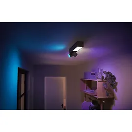 Philips Hue White & Col. Amb. Centris Spot 2 flg. Schwarz Lampe 2200 - 6500