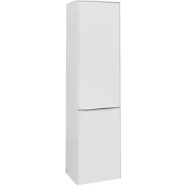 Villeroy & Boch Subway 3.0 Hochschrank C59300VE 40x171x36,2cm, Schanier rechts/Griff Aluminium glänzend, Brilliant White