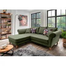 Home Affaire Eckcouch Polyester L-förmig grün