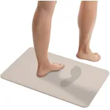 Wenko Duschvorleger Simi Ecru 60 x 39 cm